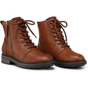 Women's Combat Ankle Boots Lace-up Fall Boots